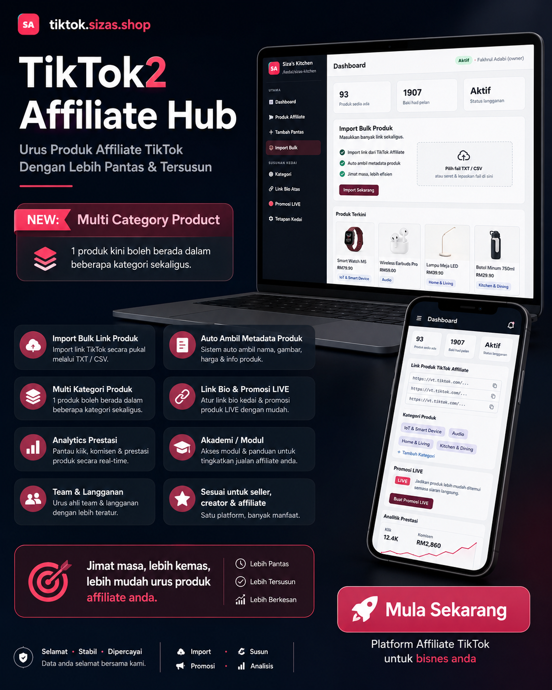 TikTok2 Affiliate Hub